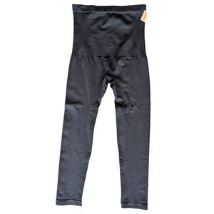 New Shapermint XL Black High Waisted Shaping Leggings Shaewear